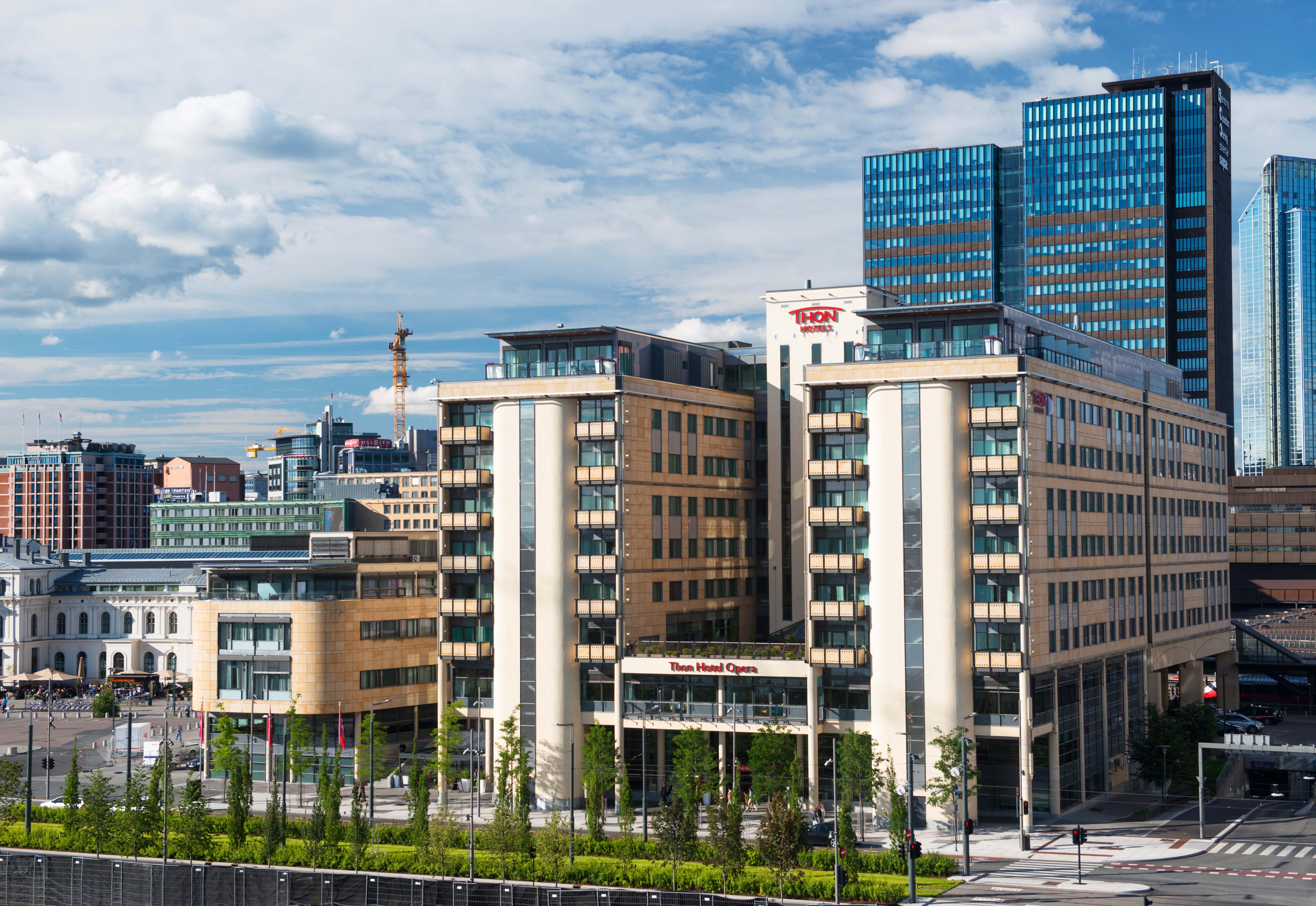 Thon Hotel Opera Oslo Bagian luar foto