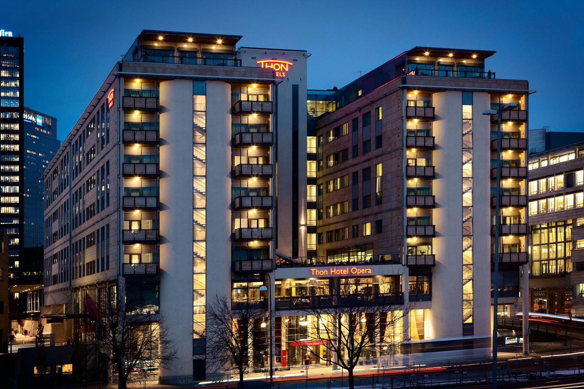 Thon Hotel Opera Oslo Bagian luar foto